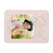 Magnet de Faire-part de graduation (Horizontal)