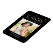 Magnet de Faire-part de graduation (Côté Gauche)