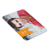 Magnet de Faire-part photo Gold Graduation (Côté Droit)