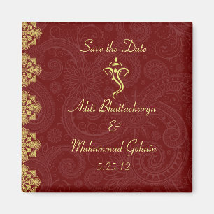 Magnet de faveur de mariage de Vinayaka