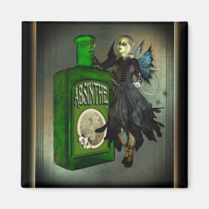 Magnet de féerie d'absinthe