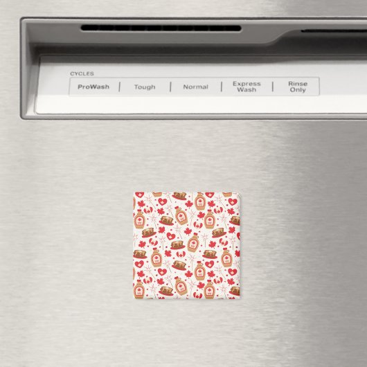 Magnet de fête du Canada (In Situ (Lave-vaisselle))