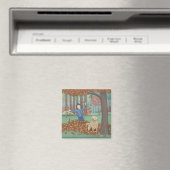Magnet de feuilles d'automne (In Situ (Lave-vaisselle))