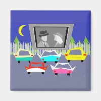 Magnet de film intégré de petite ville