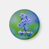 Magnet de fleur de Bluebell (Devant)