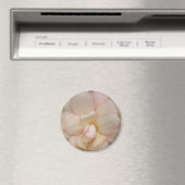 Magnet de fleurs de Begonia blanche (In Situ (Lave-vaisselle))