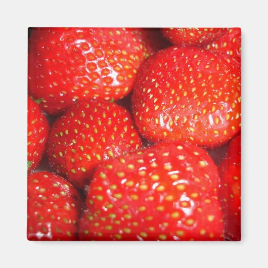 Magnet de fraises (Devant)