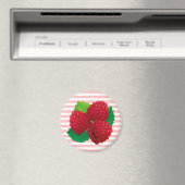 Magnet de framboises rouges (In Situ (Lave-vaisselle))