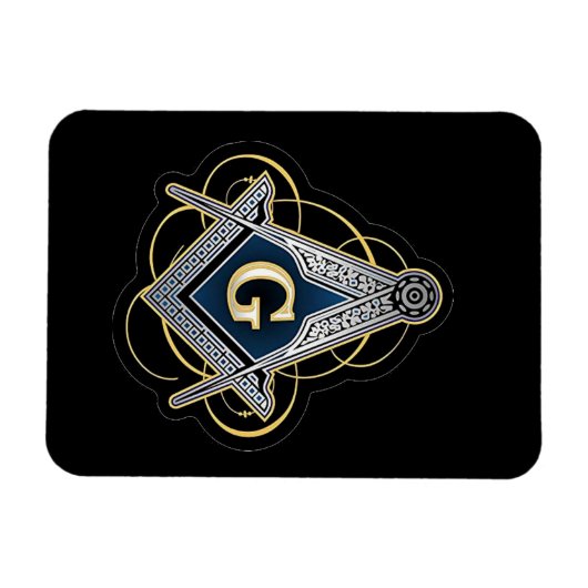 Magnet de Freemason (Horizontal)