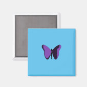 Magnet de frigidaire papillon (Recto/Verso)