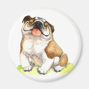 Magnet de frigo Bulldog anglais