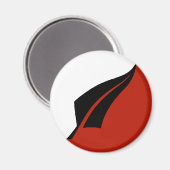 Magnet de frigo de la Ferme argentée de Nouvelle-Z (Recto/Verso)