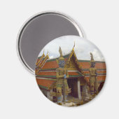 Magnet de frigo des gardiens géants thaïlandais (Recto/Verso)