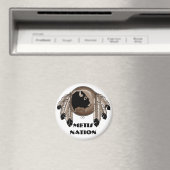 Magnet de frigo des Premières nations Art autochto (In Situ (Lave-vaisselle))