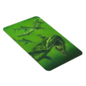 Magnet de frigo flexible Jurassic Pliosaur (Côté Droit)
