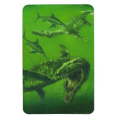 Magnet de frigo flexible Jurassic Pliosaur (Vertical)