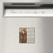 Magnet de frigo personnalisé de la Sainte Famille (In Situ (Lave-vaisselle))