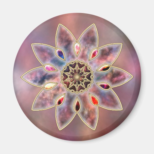 Magnet de galaxies marbrées (Devant)