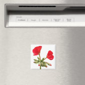 Magnet de géranium (In Situ (Lave-vaisselle))