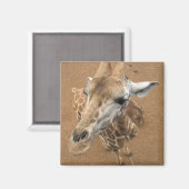 Magnet de girafe (Recto/Verso)