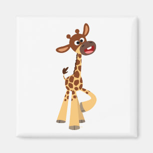 Magnet de Giraffe pour bébé en caricature mignonne