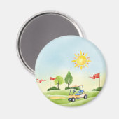 Magnet de golf (Recto/Verso)