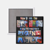 Magnet de graffitis d'art (Recto/Verso)