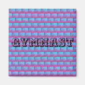 Magnet de gymnaste (Devant)