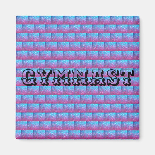 Magnet de gymnaste (Devant)