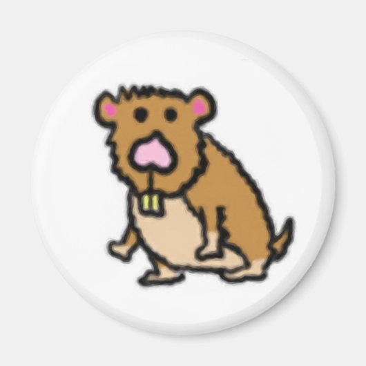 Magnet de hamster (Devant)