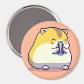 Magnet de hamster mou (Recto/Verso)