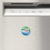 Magnet de Héron bleu (In Situ (Lave-vaisselle))