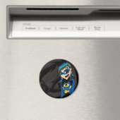 Magnet de héros masqué supergirl (In Situ (Lave-vaisselle))