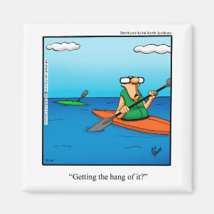 Magnet de Humour de Kayak Stuffer