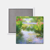 Magnet de jardin d'eau de Monet (Recto/Verso)
