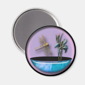 Magnet de jardin japonais (Recto/Verso)