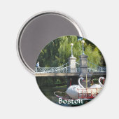 Magnet de jardin public de Boston (Recto/Verso)
