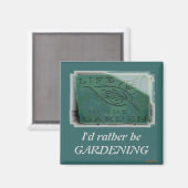 Magnet de jardinage (Recto/Verso)