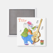 Magnet de jazz Jungle (Recto/Verso)