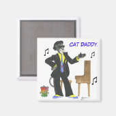 Magnet de jazz Jungle (Recto/Verso)