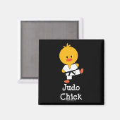 Magnet de judo Chick (Recto/Verso)