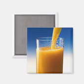 Magnet de jus d'orange (Recto/Verso)