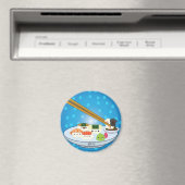 Magnet de Kawaii Sushi Platter (In Situ (Lave-vaisselle))