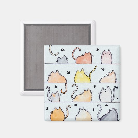 Magnet de Kitty City (Recto/Verso)