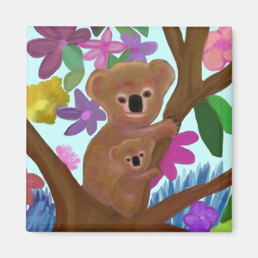 Magnet de Koalas (Devant)