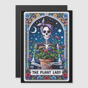 Magnet de la carte Tarot "La Dame Plante"