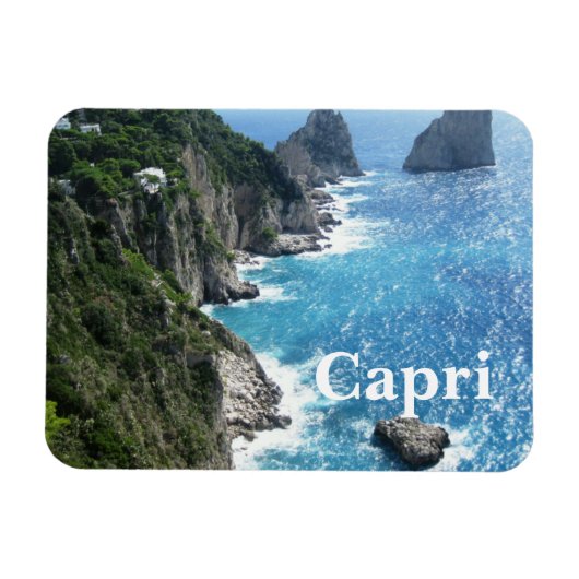 Magnet de la côte de Capri (Horizontal)