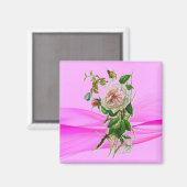 Magnet de la dame rose (Recto/Verso)