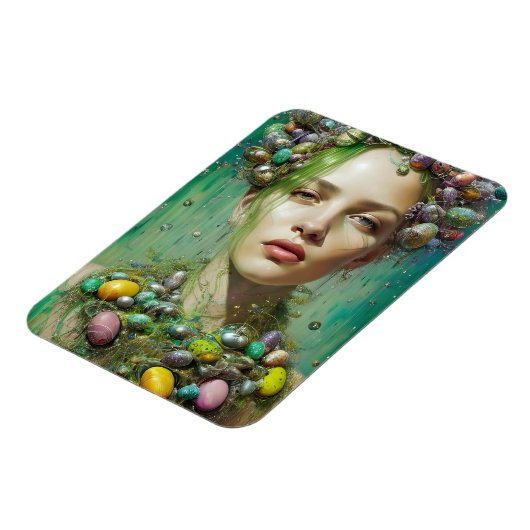 Magnet de la déesse de Pâques (Côté Gauche)