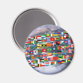 Magnet de la diversité mondiale no 1 (Recto/Verso)